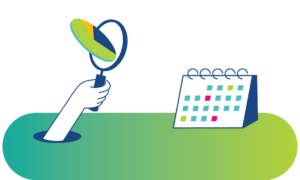 magnifying glass illustration